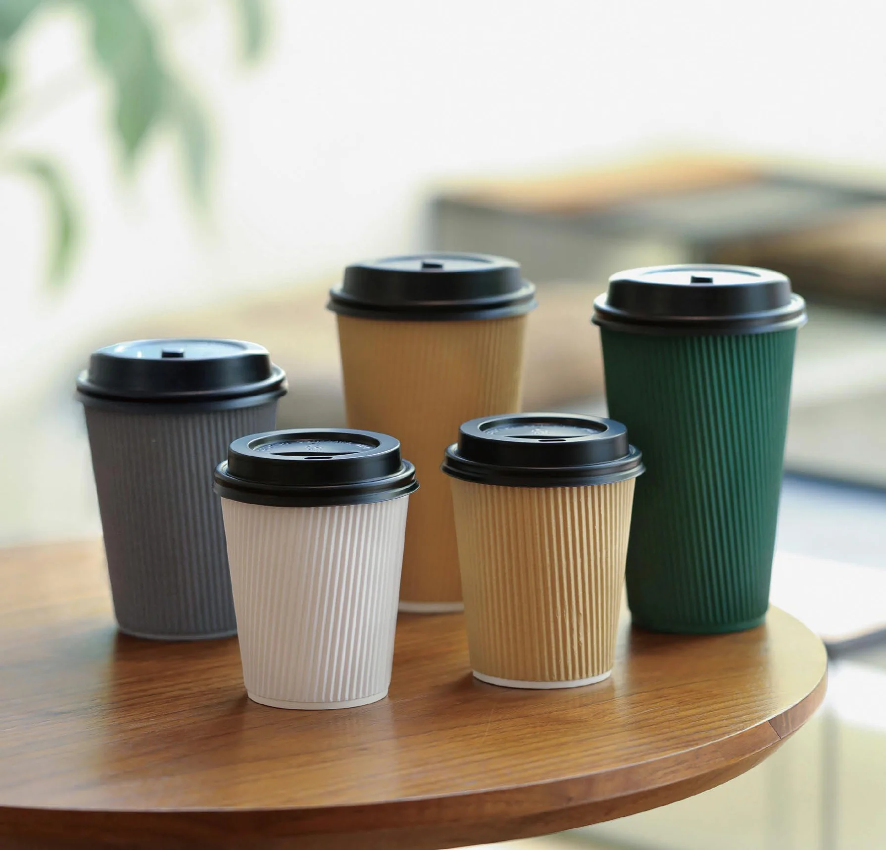Ripple cup paper